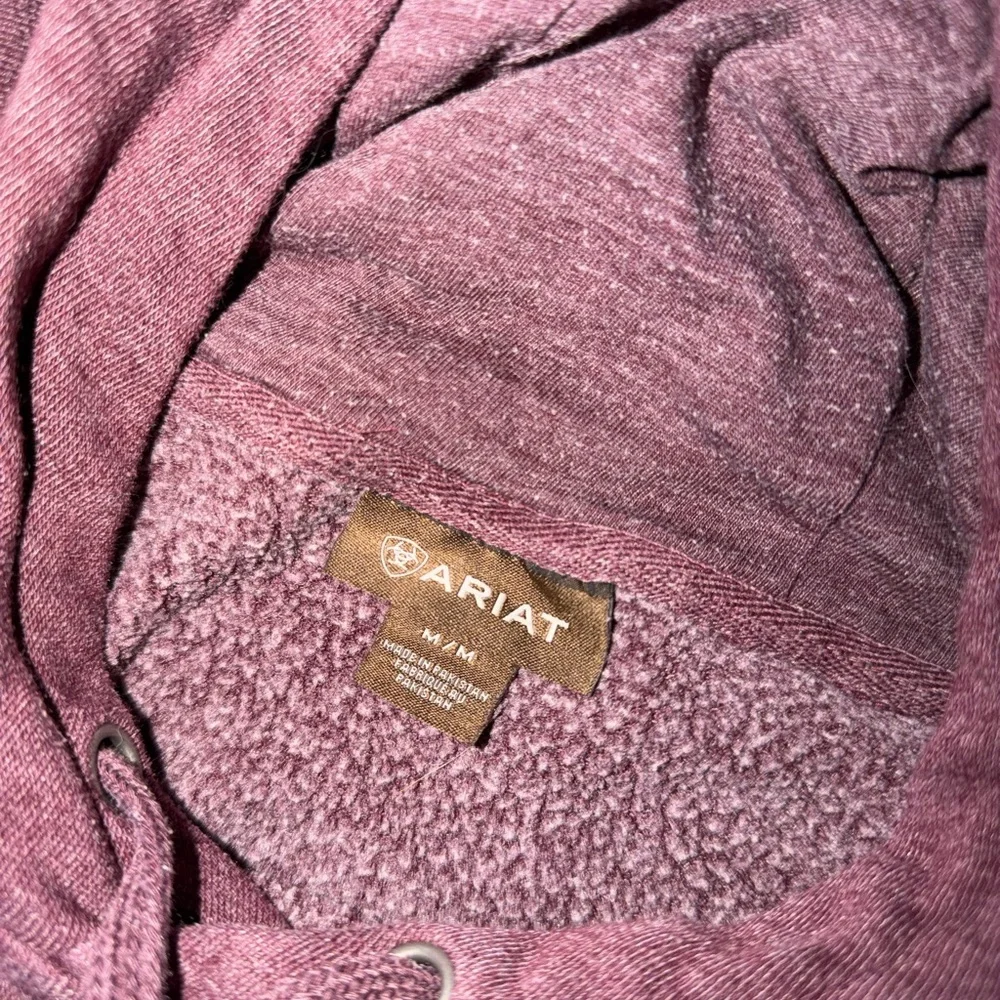 Ariat Burgundy Pullover Hoodie - Picture 3 of 4